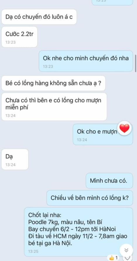 Do chưa có kinh nghiệm nên Châu Bùi đã nhờ đến một đơn vị vận chuyển nổi tiếng.