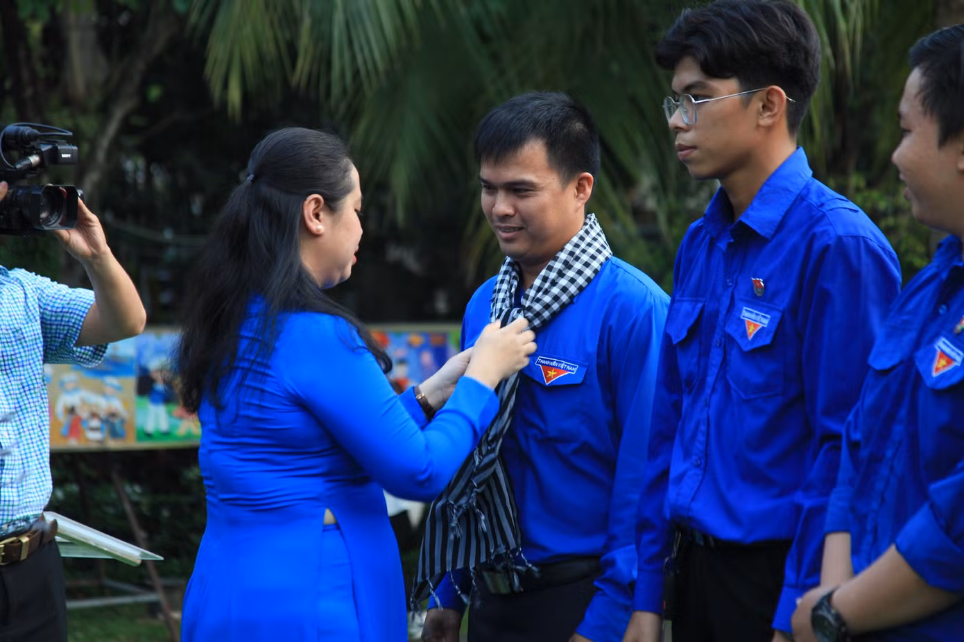 Hành trình sẽ để lại nhiều kỷ niệm sâu sắc đối với 21 thành viên của Đoàn.