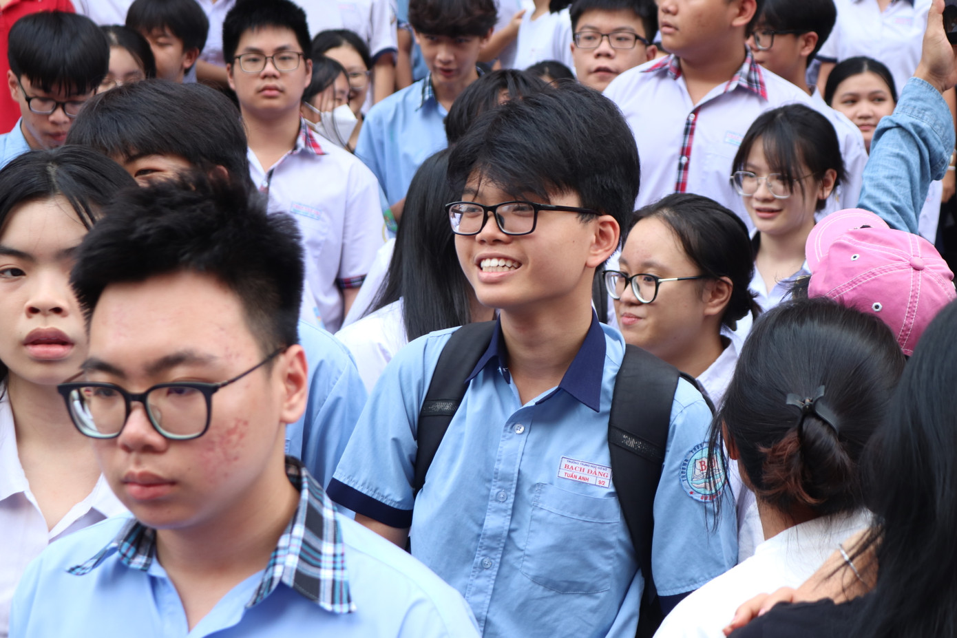 Dù đề thi môn Ngữ Văn nhận được nhiều phản hồi tích cực từ thí sinh, số điểm từ 8 trở lên vẫn không quá nhiều. Ảnh: Văn Tùng. Dù đề thi môn Ngữ Văn nhận được nhiều phản hồi tích cực từ thí sinh, số điểm từ 8 trở lên vẫn không quá nhiều. Ảnh: Văn Tùng.