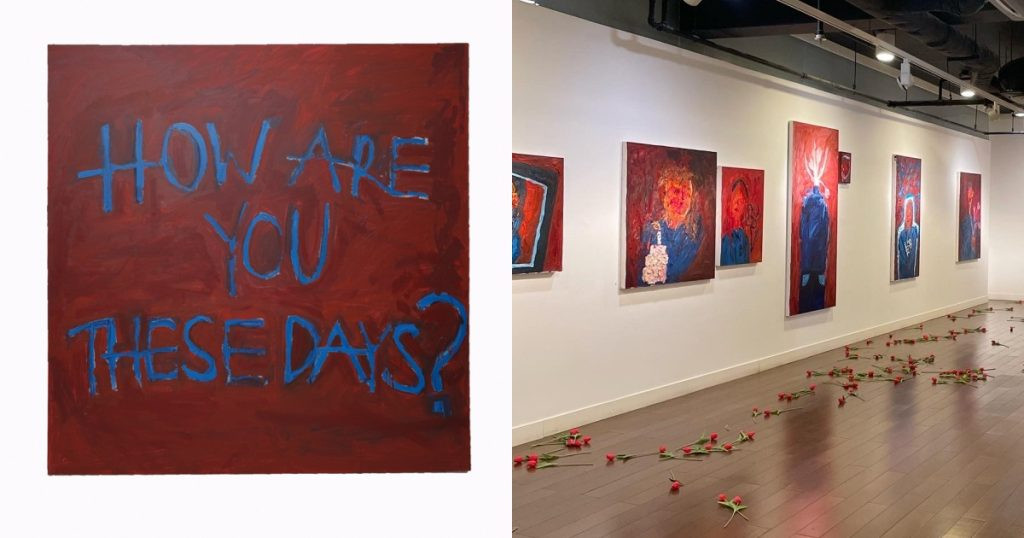 Các bức vẽ của anh chưa được nhiều phản hồi tích cực. Ảnh: FBNV.