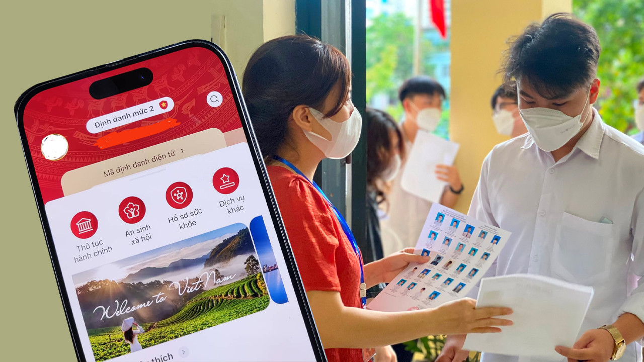 Thí sinh không được sử dụng các ứng dụng thay thế mà phải xuất trình bản gốc các giấy tờ tuỳ thân. Ảnh: Internet. Thí sinh không được sử dụng các ứng dụng thay thế mà phải xuất trình bản gốc các giấy tờ tuỳ thân. Ảnh: Internet.