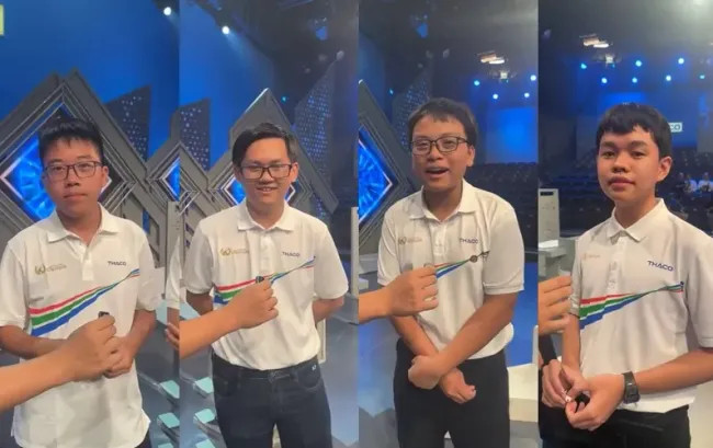 4 thí sinh tại buổi bốc thăm thứ tự thi ngày 11/10 vừa qua.