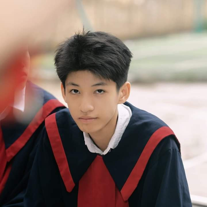 Bảo Ân tuy có chút hồi hộp nhưng vẫn tin tưởng vào chính mình.