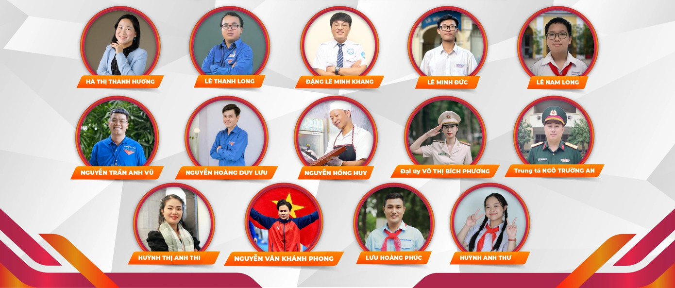 14 gương mặt tiêu biểu được trao tặng danh hiệu Công dân trẻ tiêu biểu TP.HCM năm 2023 là những đại diện có nhiều thành tích xuất sắc trong học tập, lao động.