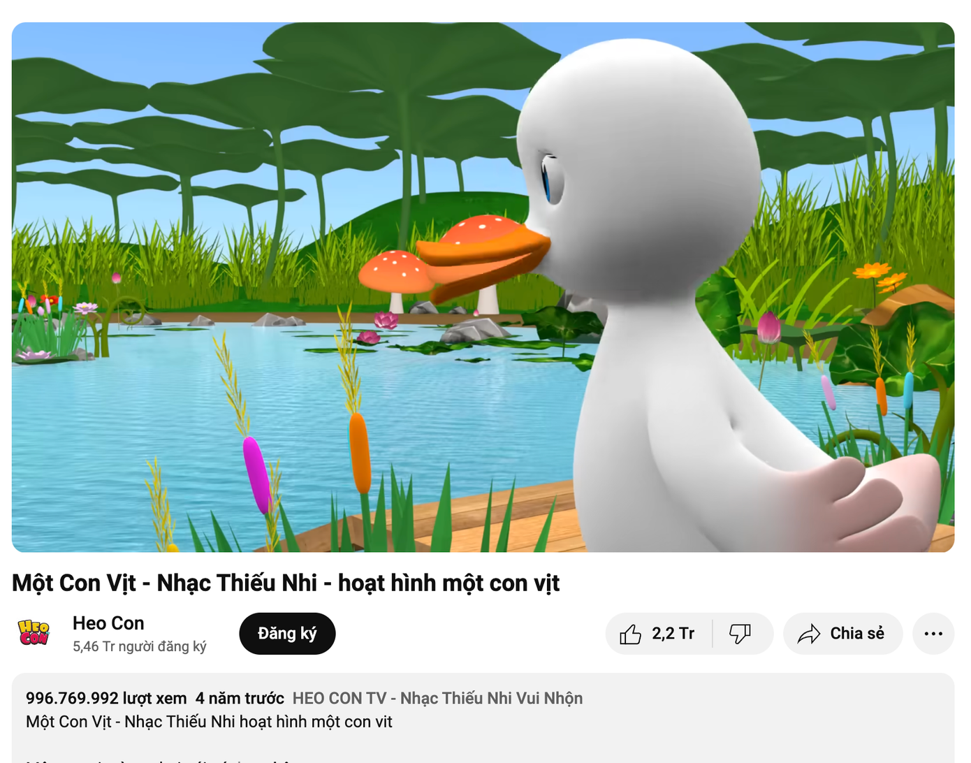 Bên cạnh ca khúc bắt tai, hoạt hình của MV cũng rực rỡ khiến nhiều khán giả nhí mê mẩn.