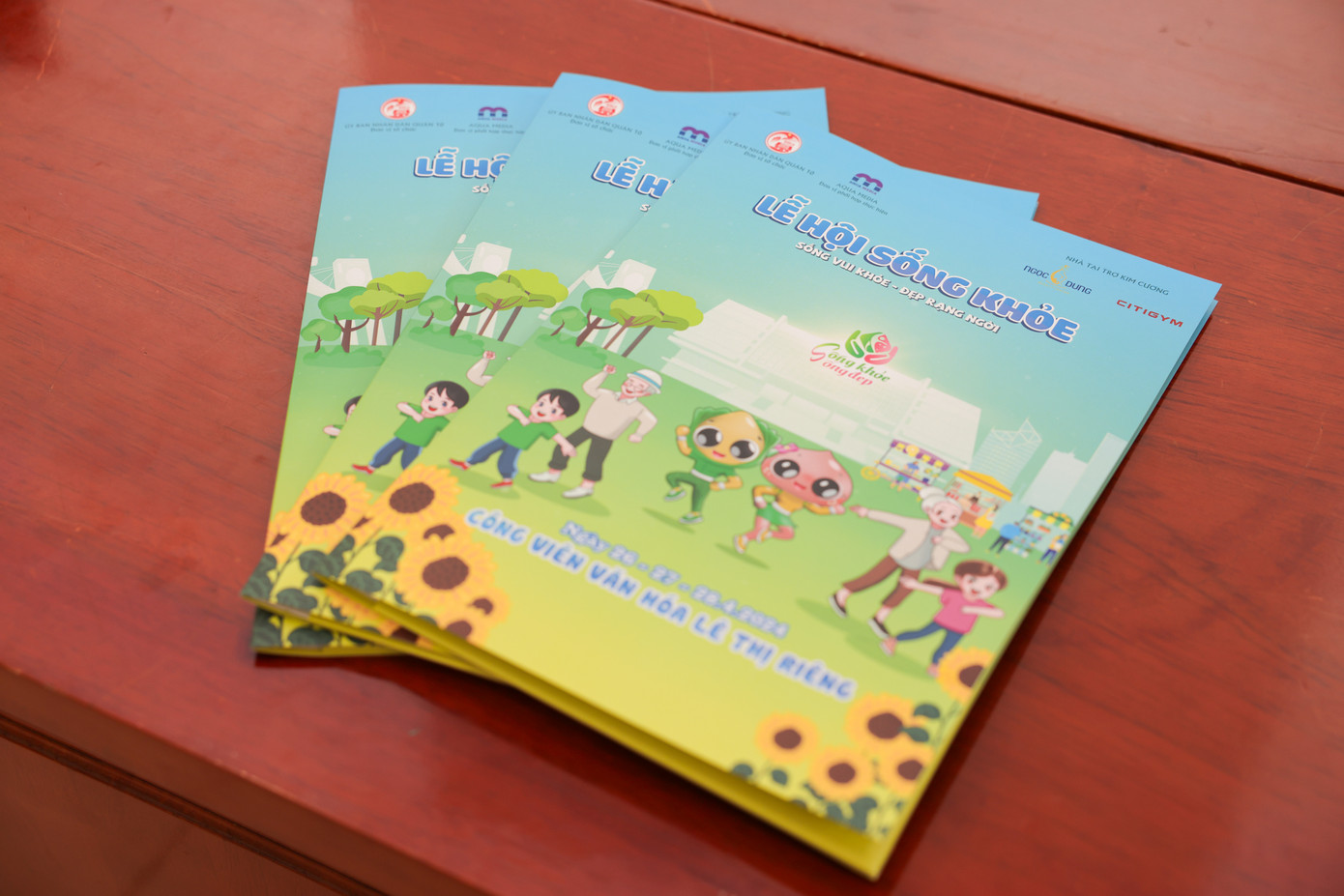 Lễ hội Sống khỏe sẽ được tổ chức xuyên suốt trong các ngày cuối tháng 4. Lễ hội Sống khỏe sẽ được tổ chức xuyên suốt trong các ngày cuối tháng 4.