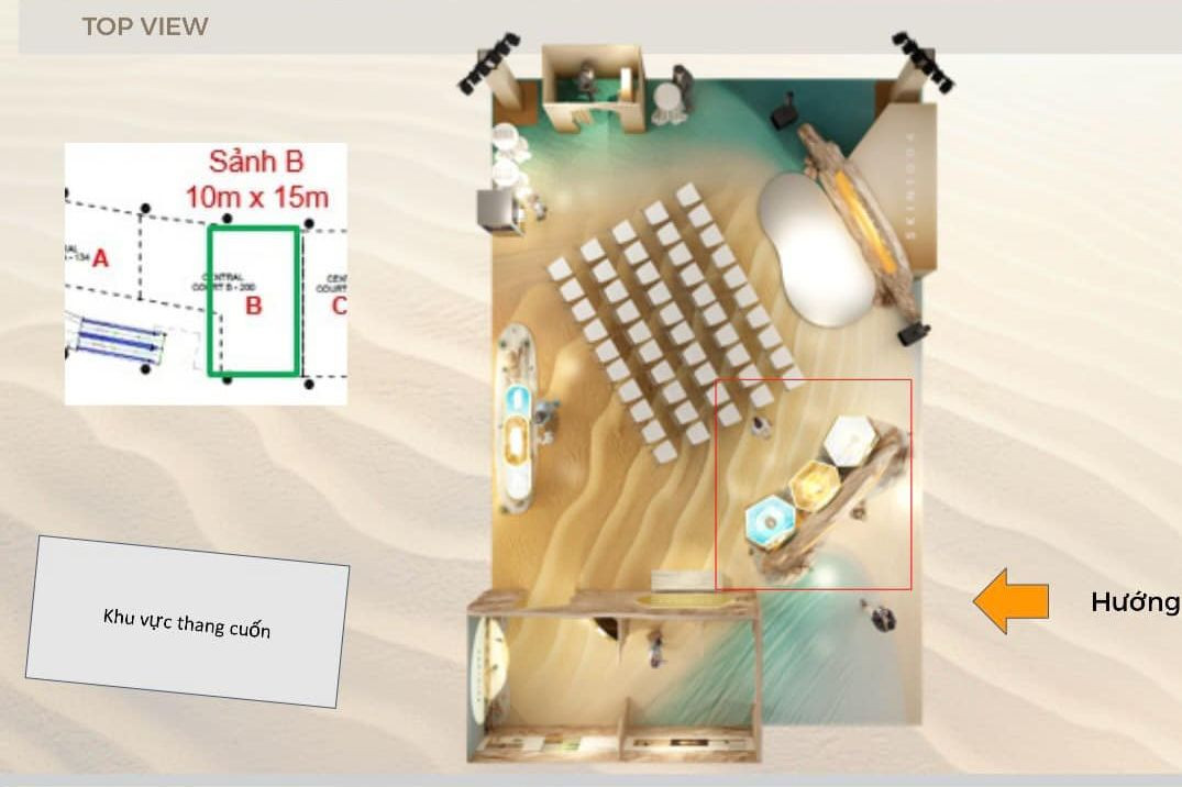 Hình ảnh được Đ.H chụp từ sự kiện và bản vẽ trước đó anh cung cấp với nhãn hàng S. Ảnh: FBNV. Hình ảnh được Đ.H chụp từ sự kiện và bản vẽ trước đó anh cung cấp với nhãn hàng S. Ảnh: FBNV.