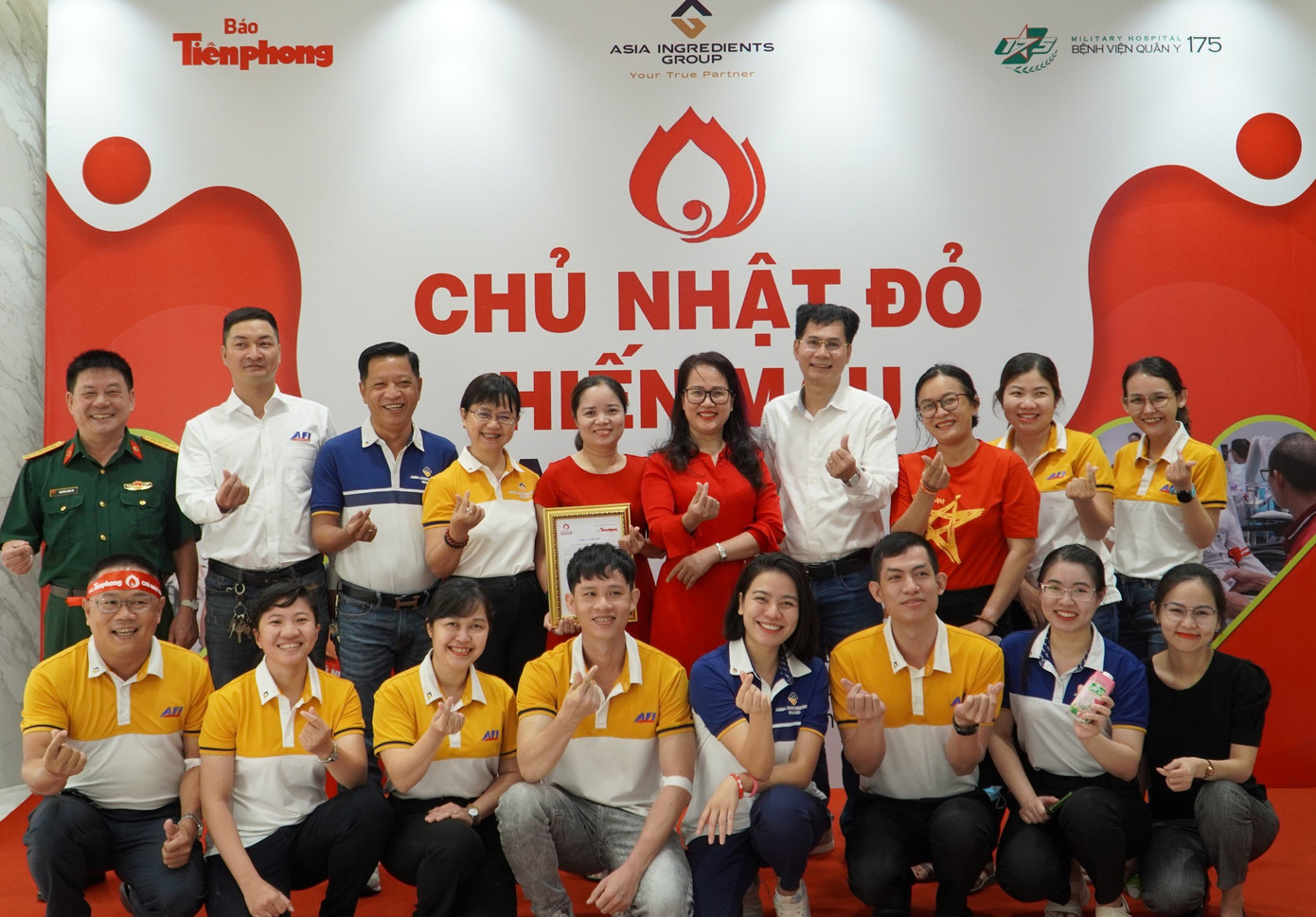 Đây là hoạt động nhằm khuyến khích mọi người tham gia vào hoạt động hiến máu cứu người.