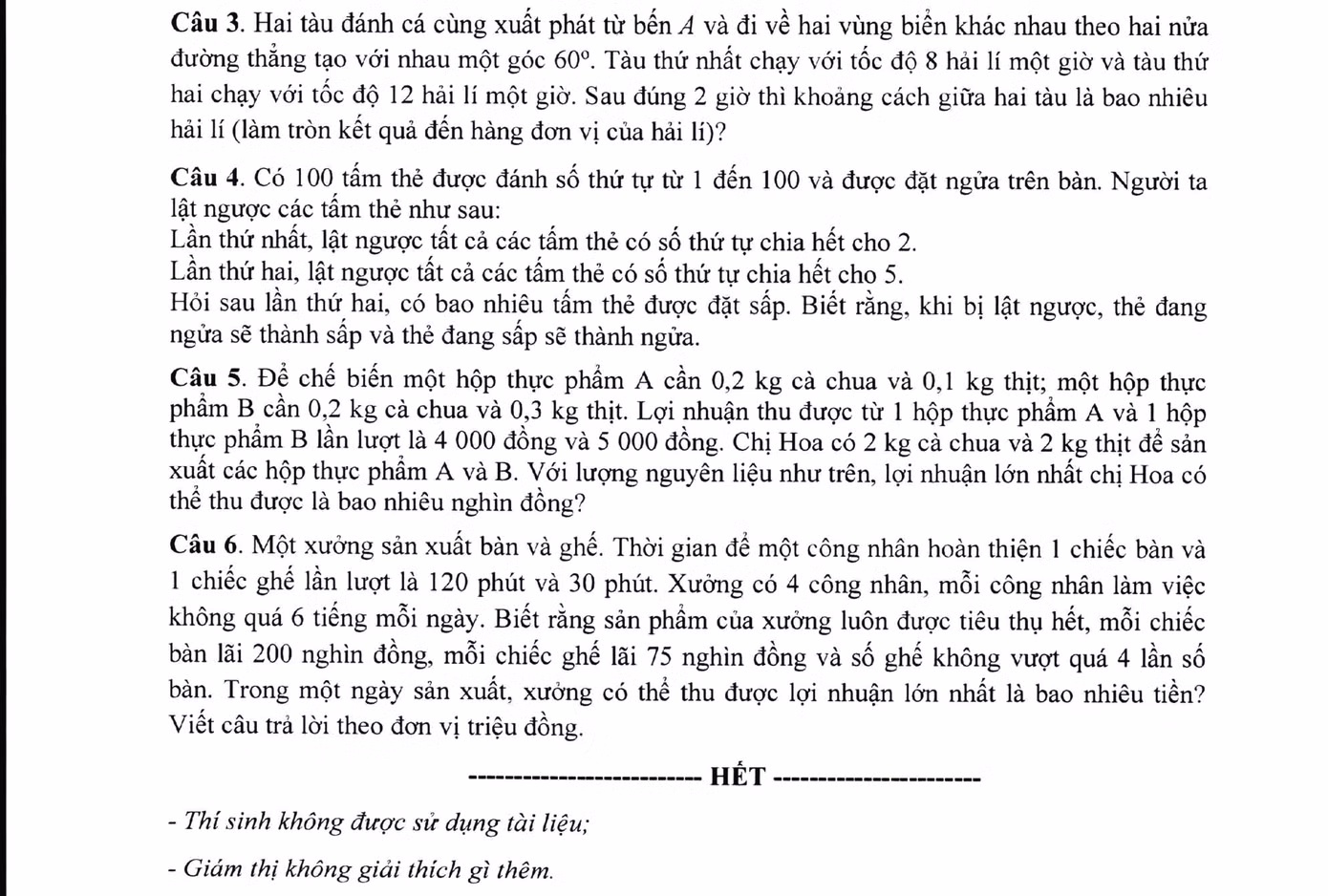 Đề thi trắc nghiệm các môn (trừ môn Ngoại ngữ) dự kiến sẽ theo hình thức kết hợp. Ảnh: Bộ GD&amp;ĐT.