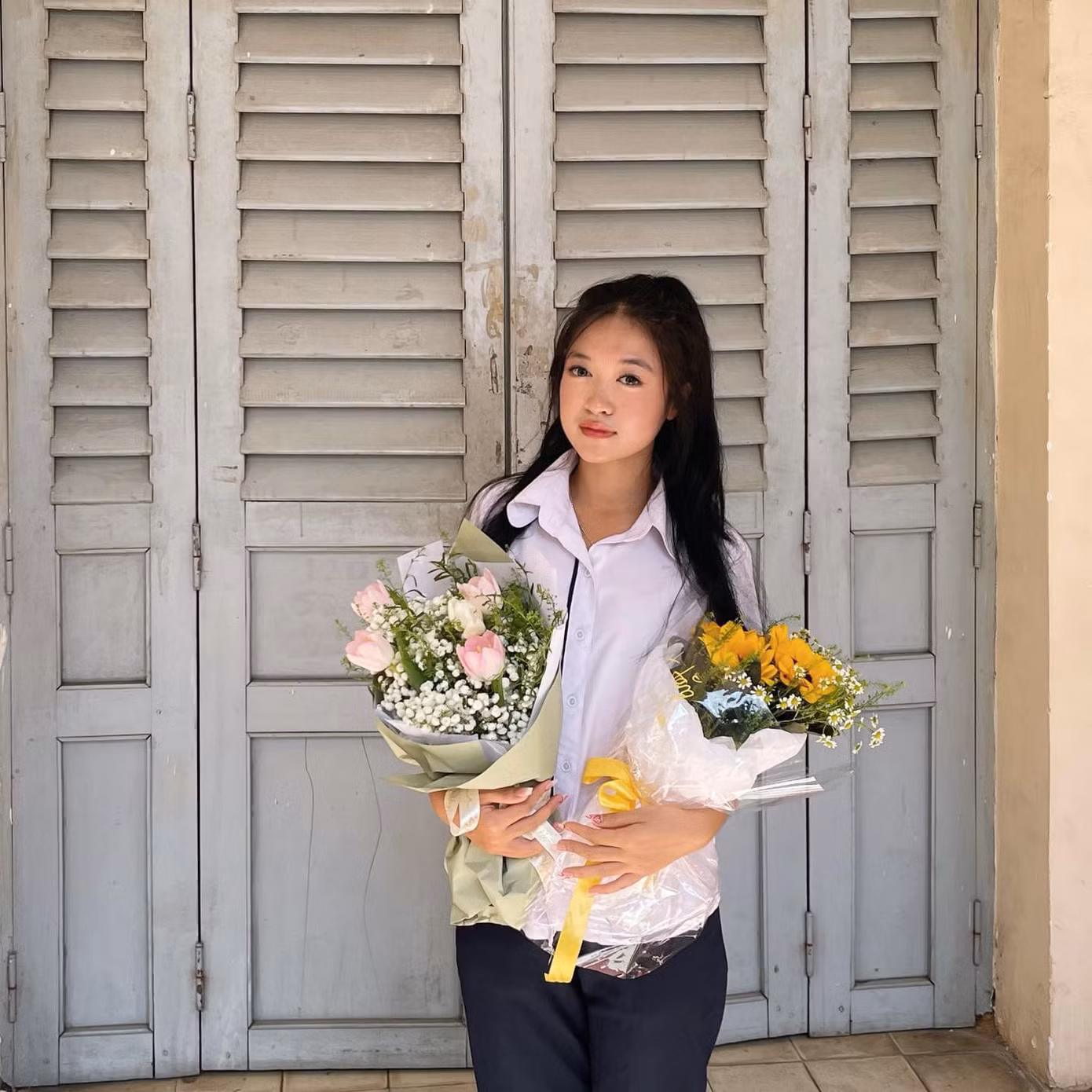 Lý luận lồng ghép vào việc phân tích là điều giúp Chi chinh phục được bộ môn "khó nhằn" này.