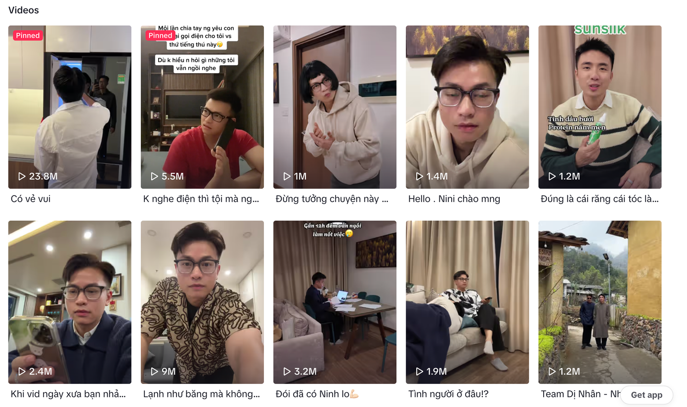 Loạt nội dung tưởng "vô tri" nhưng viral thì thôi nhé của Ninh Anh Bùi - Tùng Dương. Loạt nội dung tưởng "vô tri" nhưng viral thì thôi nhé của Ninh Anh Bùi - Tùng Dương.