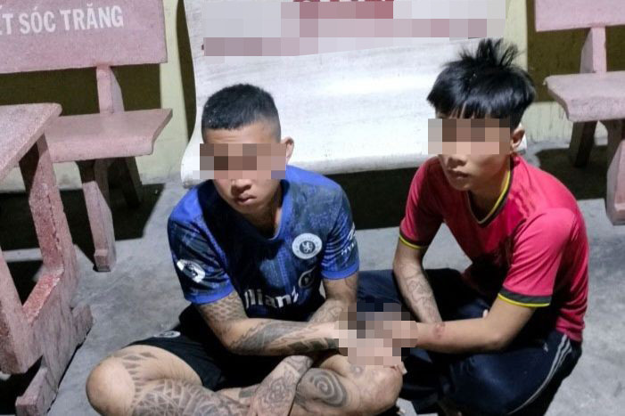 Một số học viên trốn cơ sở cai nghiện bị công an TP. Sóc Trăng bắt giữ. Một số học viên trốn cơ sở cai nghiện bị công an TP. Sóc Trăng bắt giữ.