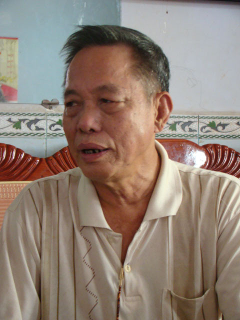 Ông Bảy Ước hiện nay đã nghỉ hưu