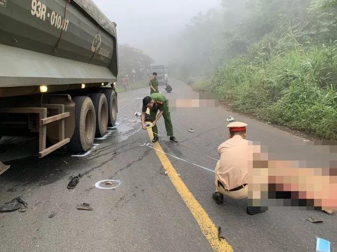 Hiện trường vụ tai nạn