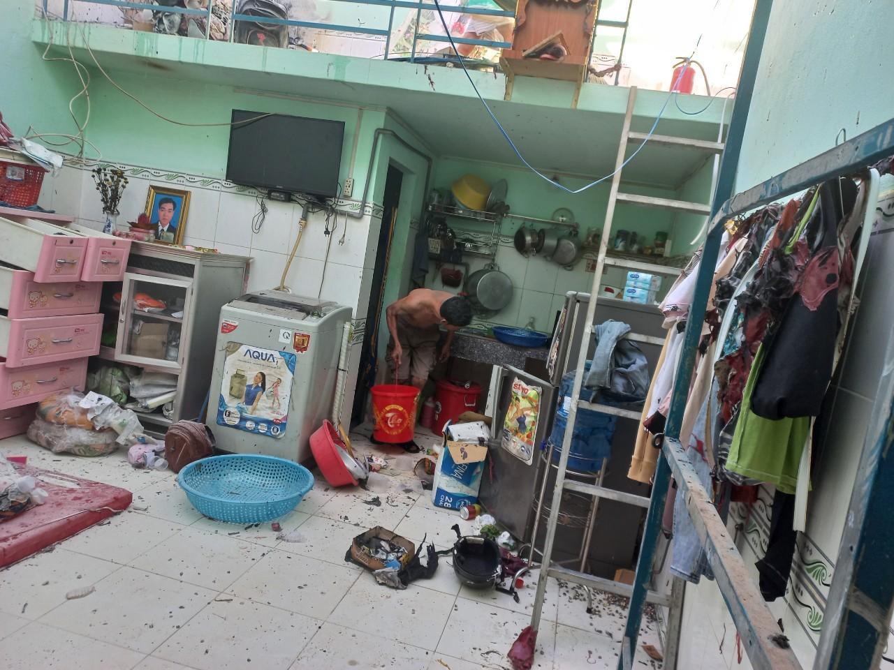 Hiện trường vụ nổ