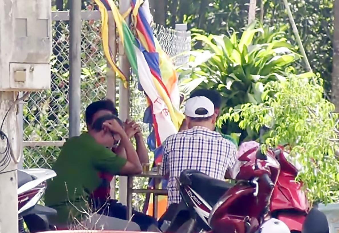 Gia đình lo hậu sự cho nạn nhân