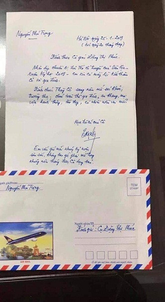 Tổng bí thư, Chủ tịch nước viết thư tay chúc Tết cô giáo cũ ảnh 1