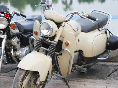 Vespa Rumi - dòng xe hiếm ở Việt Nam cũng có mặt tại buổi hội ngộ