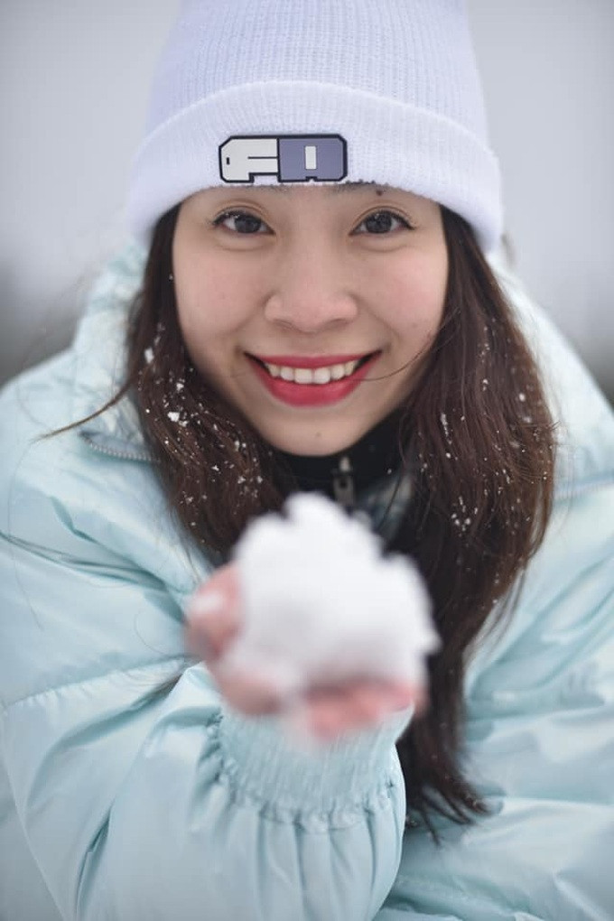 Chuyến săn tuyết thành công gần nhất của chị tại Y Tý 2021 (Ảnh: NVCC). Chuyến săn tuyết thành công gần nhất của chị tại Y Tý 2021 (Ảnh: NVCC).
