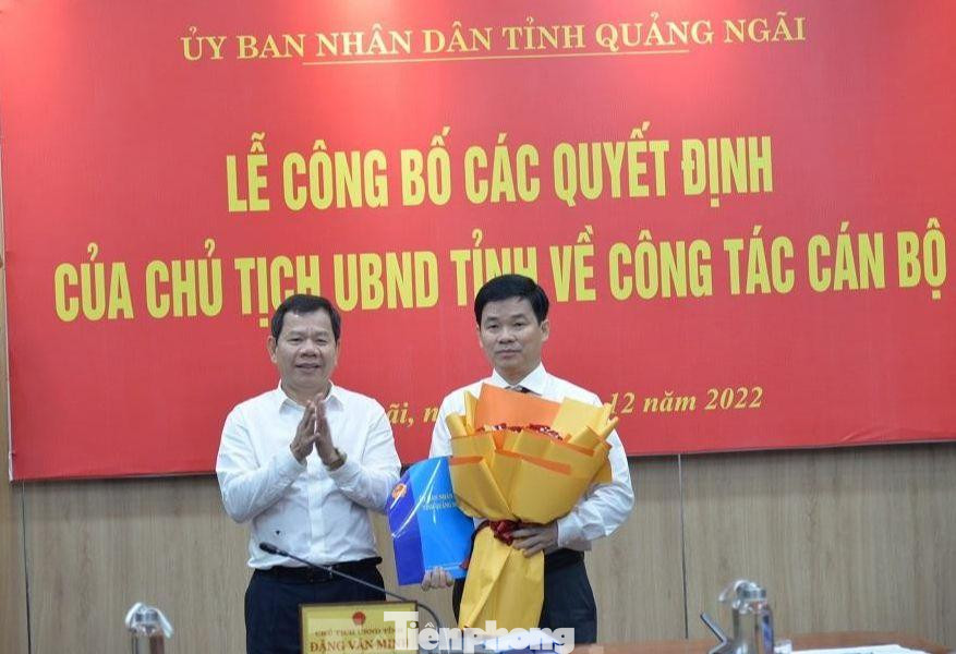 Ông Phạm Minh Đức được bổ nhiệm làm Giám đốc Sở Y tế Quảng Ngãi trong thời hạn 5 năm.