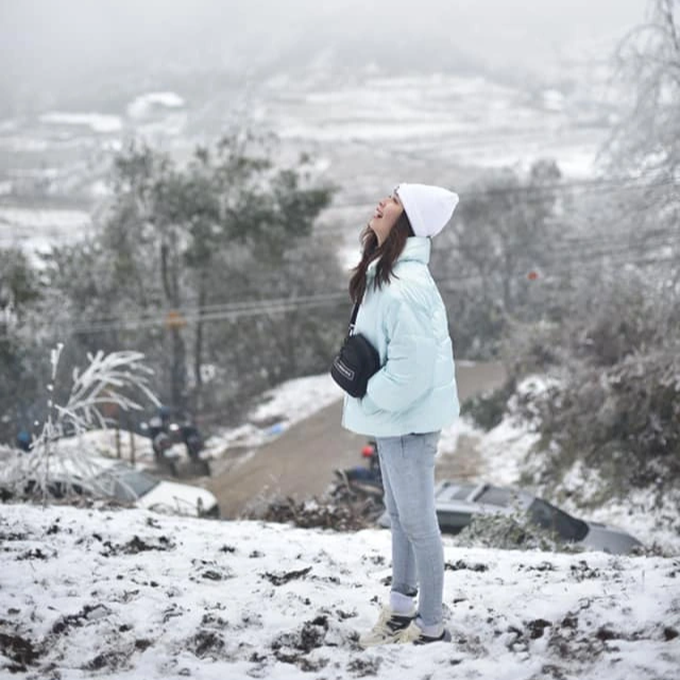 Với 4 lần "săn tuyết" thành công, chị Trang đã đúc kết được nhiều kinh nghiệm (Ảnh: NVCC). Với 4 lần "săn tuyết" thành công, chị Trang đã đúc kết được nhiều kinh nghiệm (Ảnh: NVCC).