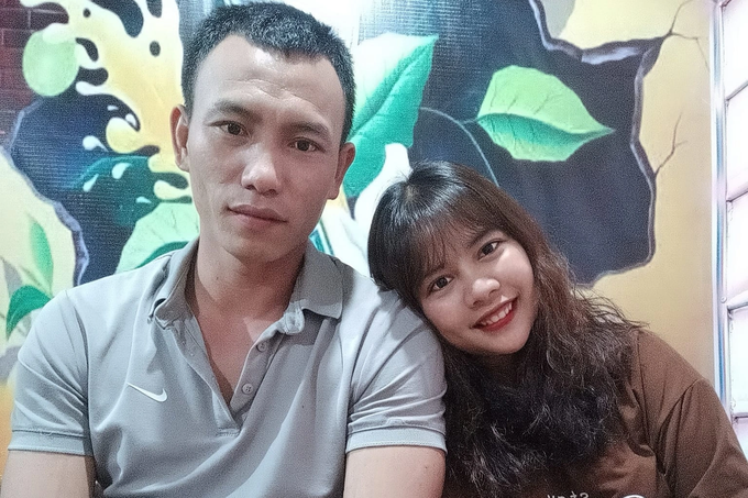 Vợ chồng H'reo và Văn Lộc đang sống trong mái ấm của ông Nhật ở huyện Chư Sê, Gia Lai (Ảnh: Nhân vật cung cấp).