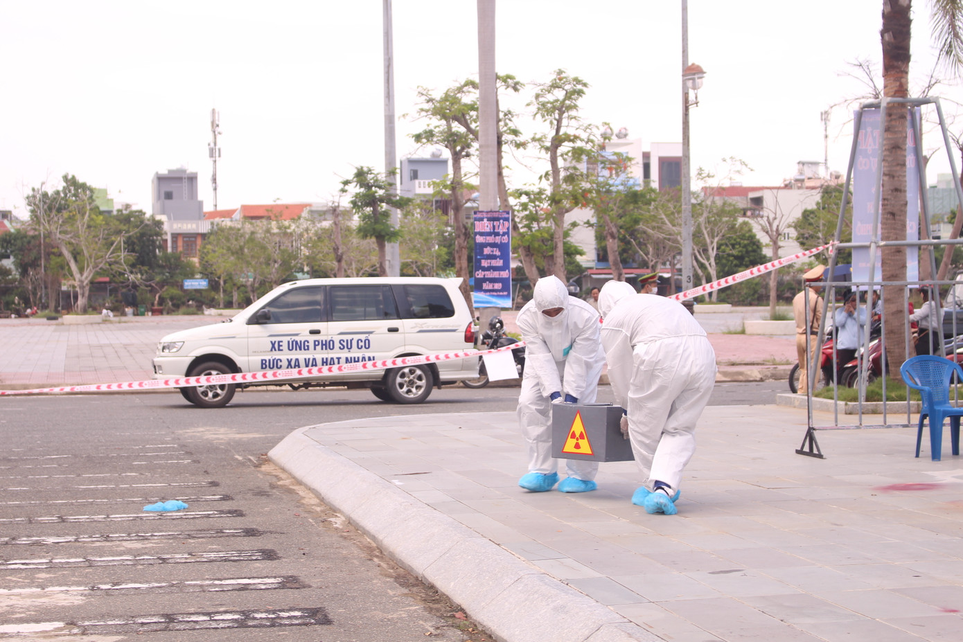 Đà Nẵng diễn tập ứng phó sự cố bức xạ, hạt nhân ảnh 9