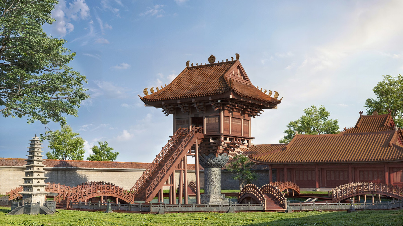 Các công trình kiến trúc xưa được tái hiện công phu tại Sun Legacy City giúp du khách hòa mình vào bức tranh lịch sử sống động và cảm nhận sâu sắc dòng chảy tinh hoa văn hóa dân tộc.