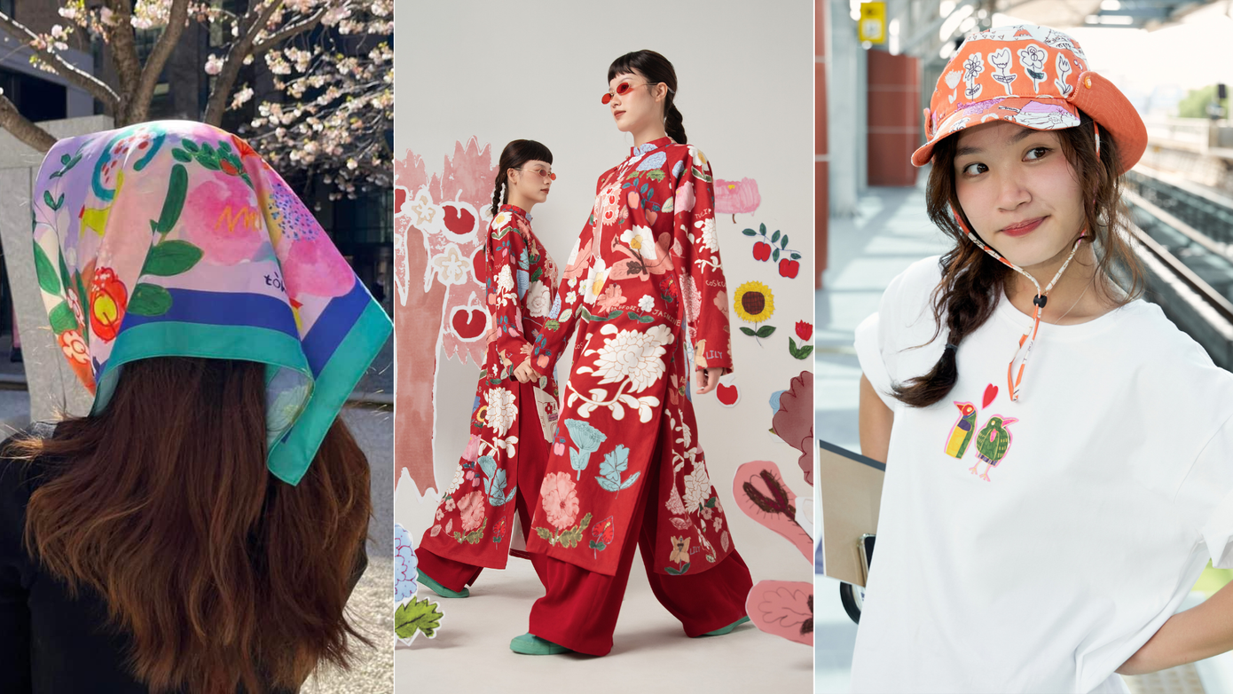 Hoạ tiết trên sản phẩm được thiết kế, ứng dụng từ tranh vẽ của các bạn nhỏ đặc biệt, mang tinh thần hồn nhiên và năng lượng tích cực.