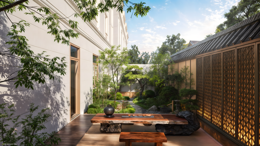 Cư dân thoả sức sáng tạo với không giansân vườn sau nhà