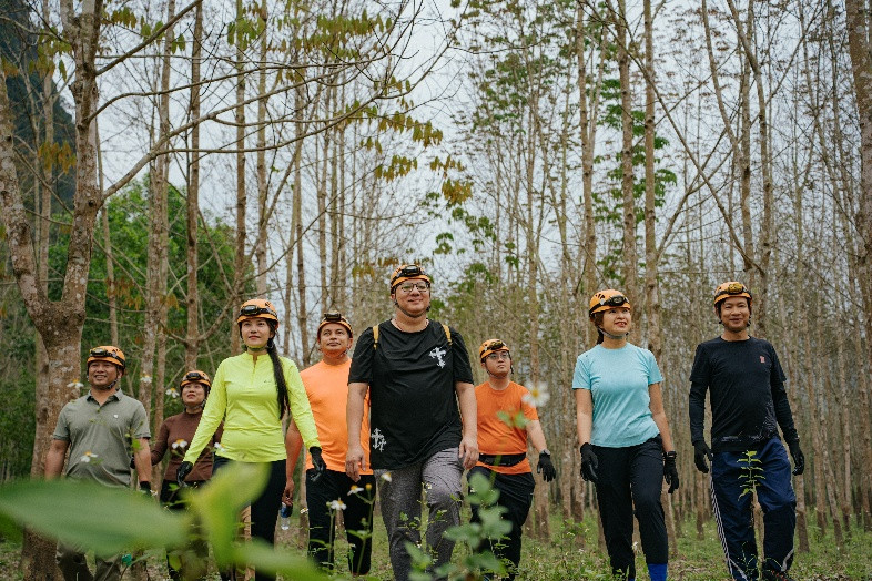 Hoạt động du lịch mạo hiểm của Oxalis áp dụng tiêu chí bền vững.