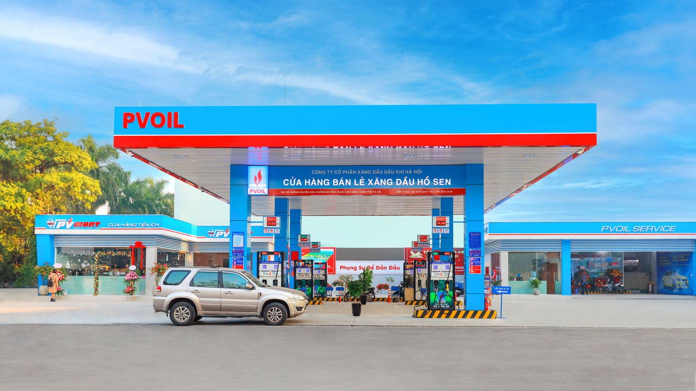 Cửa hàng xăng dầu PVOIL tại Hà Nội với các dịch vụ tiện ích phi xăng dầu Cửa hàng xăng dầu PVOIL tại Hà Nội với các dịch vụ tiện ích phi xăng dầu