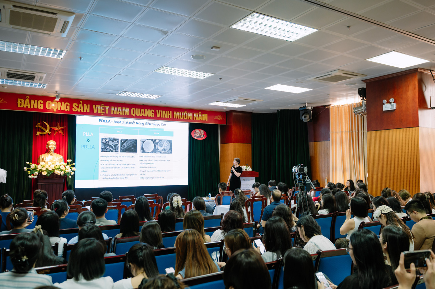 Hội thảo khoa học về hoạt chất PDLLA thu hút sự quan tâm lớn của ngành da liễu