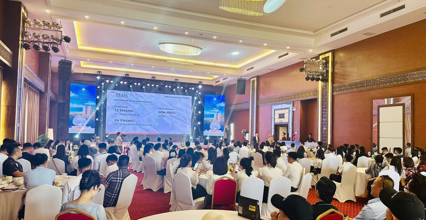 Toàn cảnh lễ giới thiệu Pearl Residence đến các nhà đầu tư xứ Nghệ