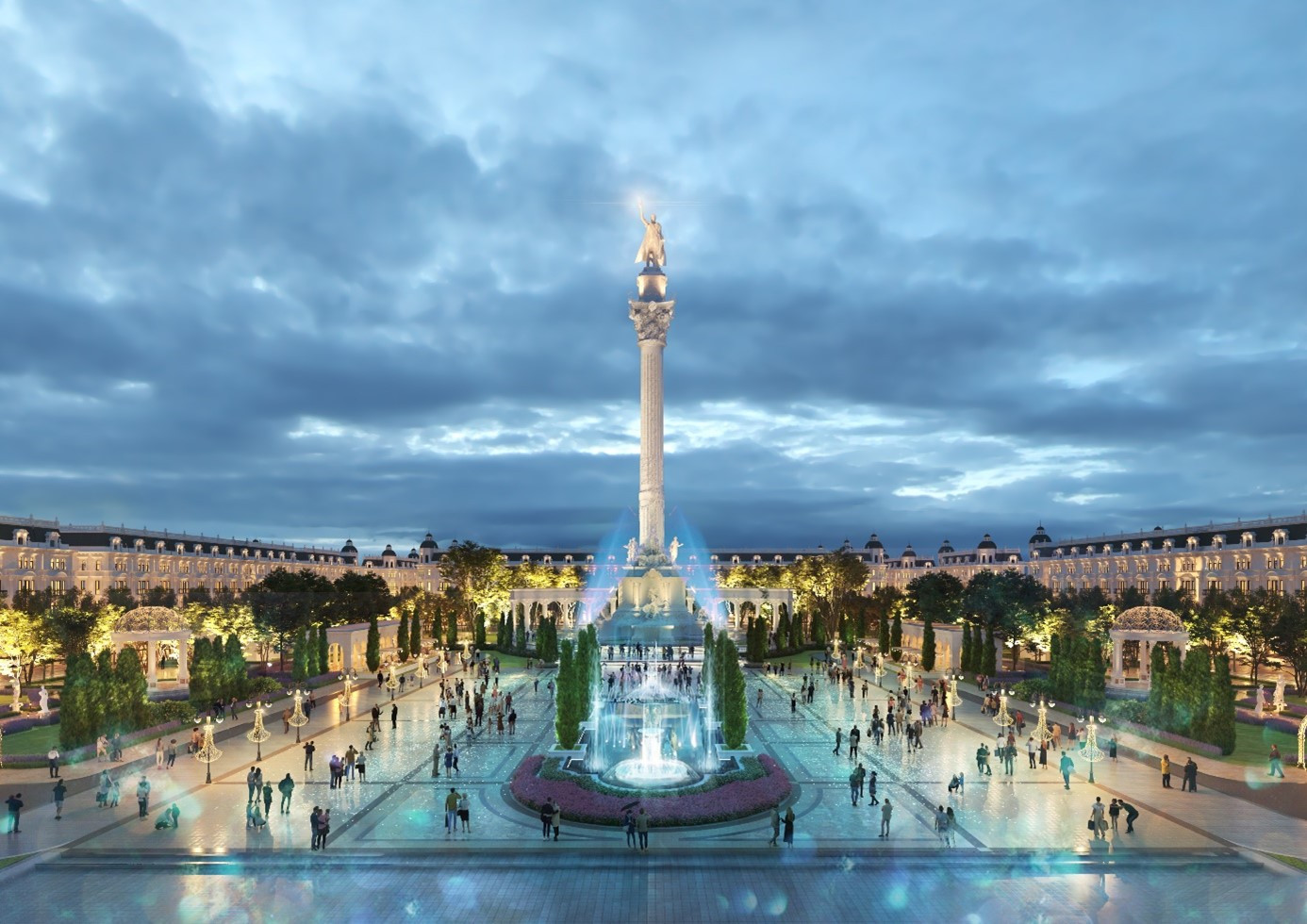 Quảng trường Danko Square sẽ là nơi diễn ra các sự kiện văn hoá - nghệ thuật quy mô