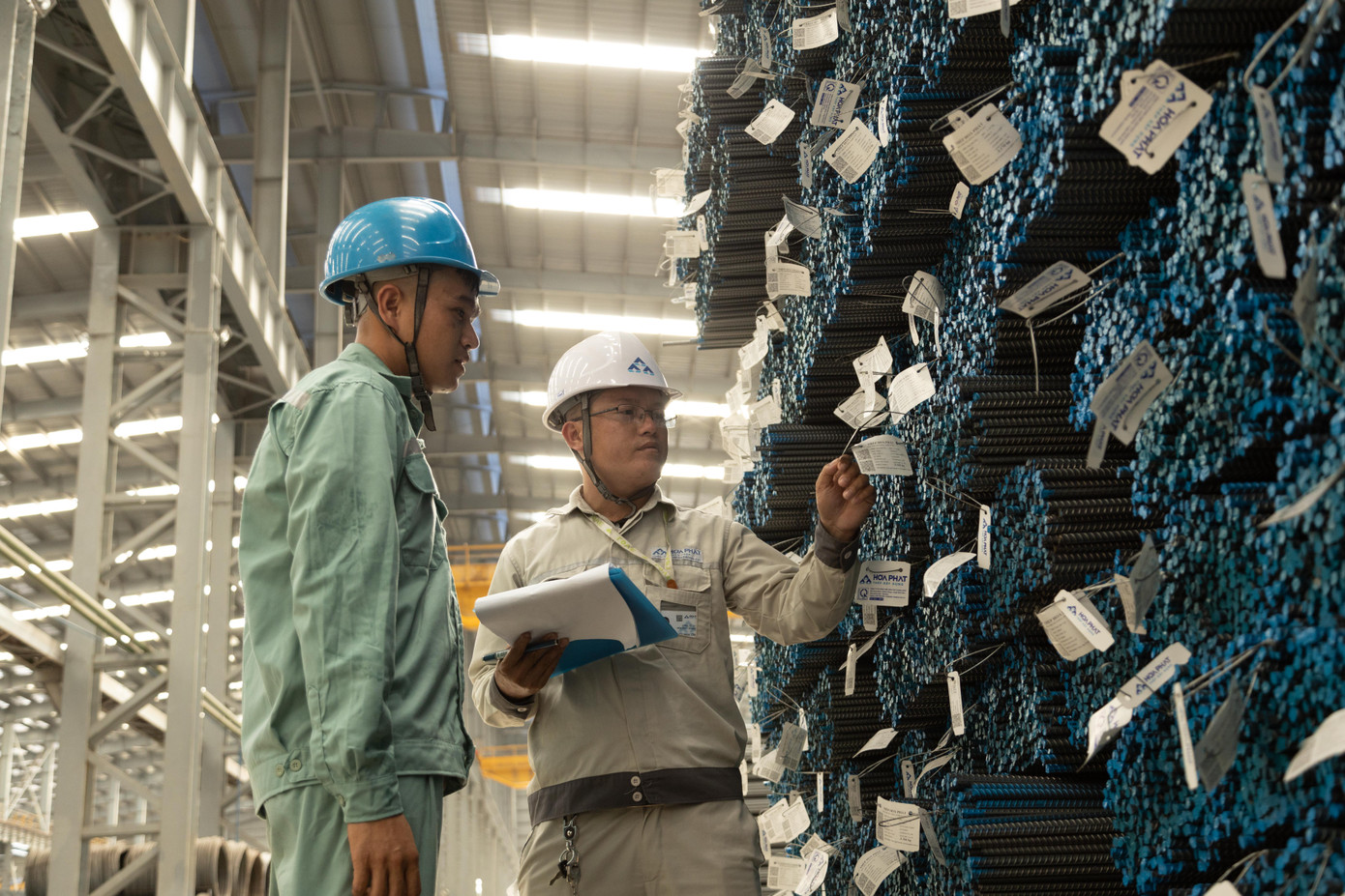 Xuất khẩu của Hoà Phát sang Hoa Kỳ chỉ chiếm tỷ trọng 1% trong cơ cấu xuất khẩu nên không lo tác động từ việc áp thuế đối ứng.