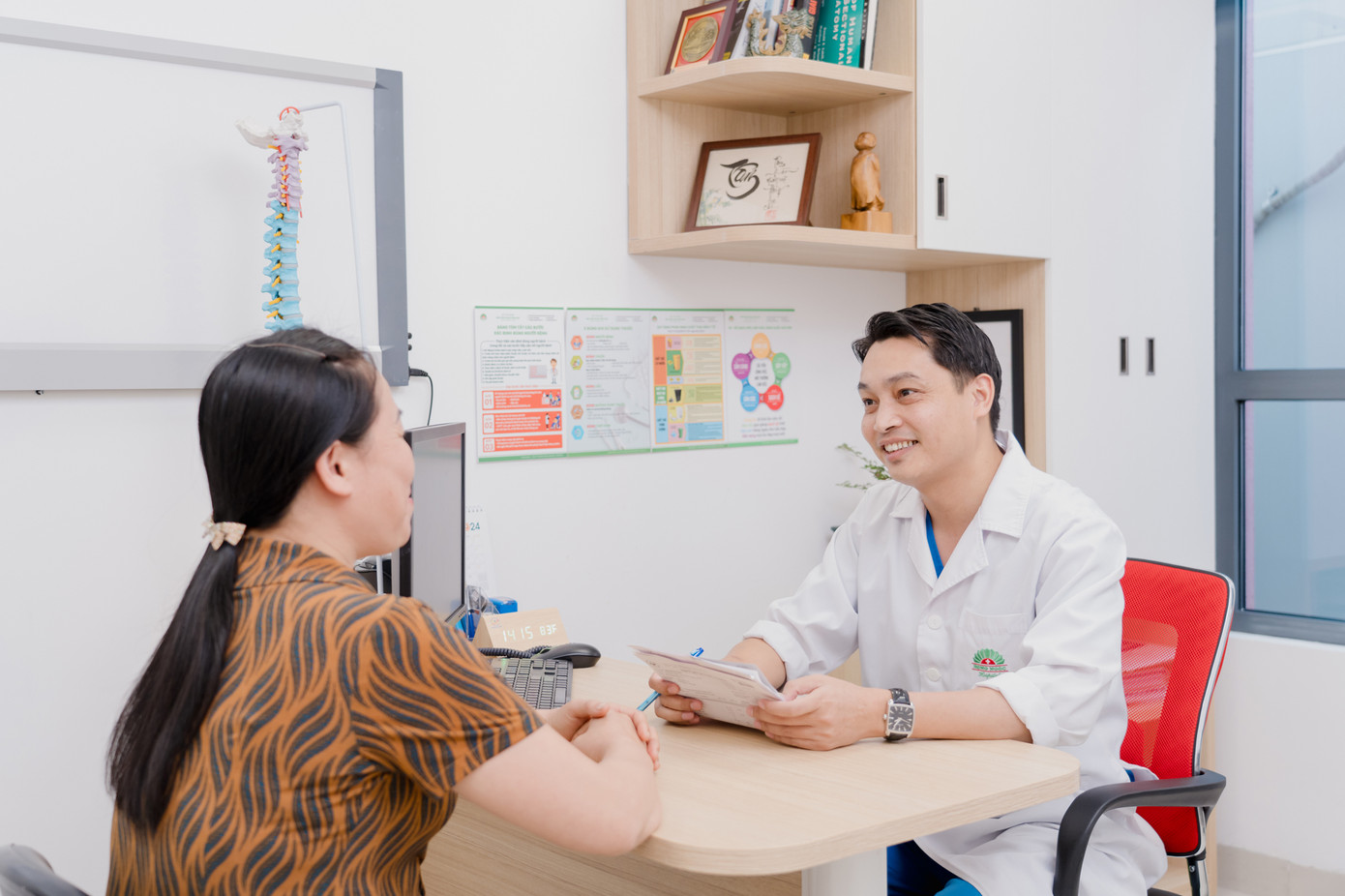 Bệnh nhân M.T.T hồi phục nhanh chóng nhờ phát hiện ung thư sớm Bệnh nhân M.T.T hồi phục nhanh chóng nhờ phát hiện ung thư sớm