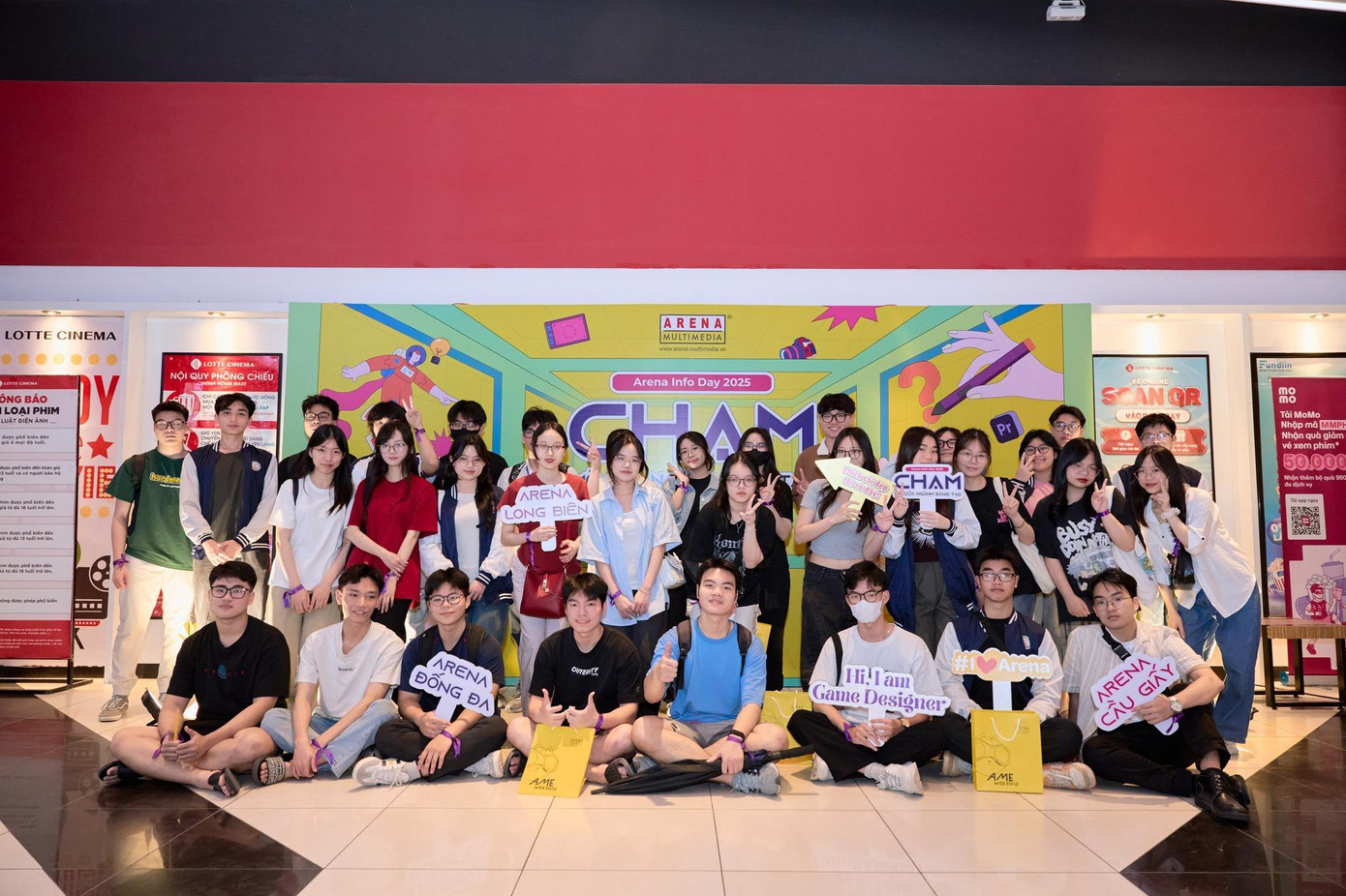 Các bạn học sinh - sinh viên tham dự ngày hội Arena Info Day 2025 Các bạn học sinh - sinh viên tham dự ngày hội Arena Info Day 2025