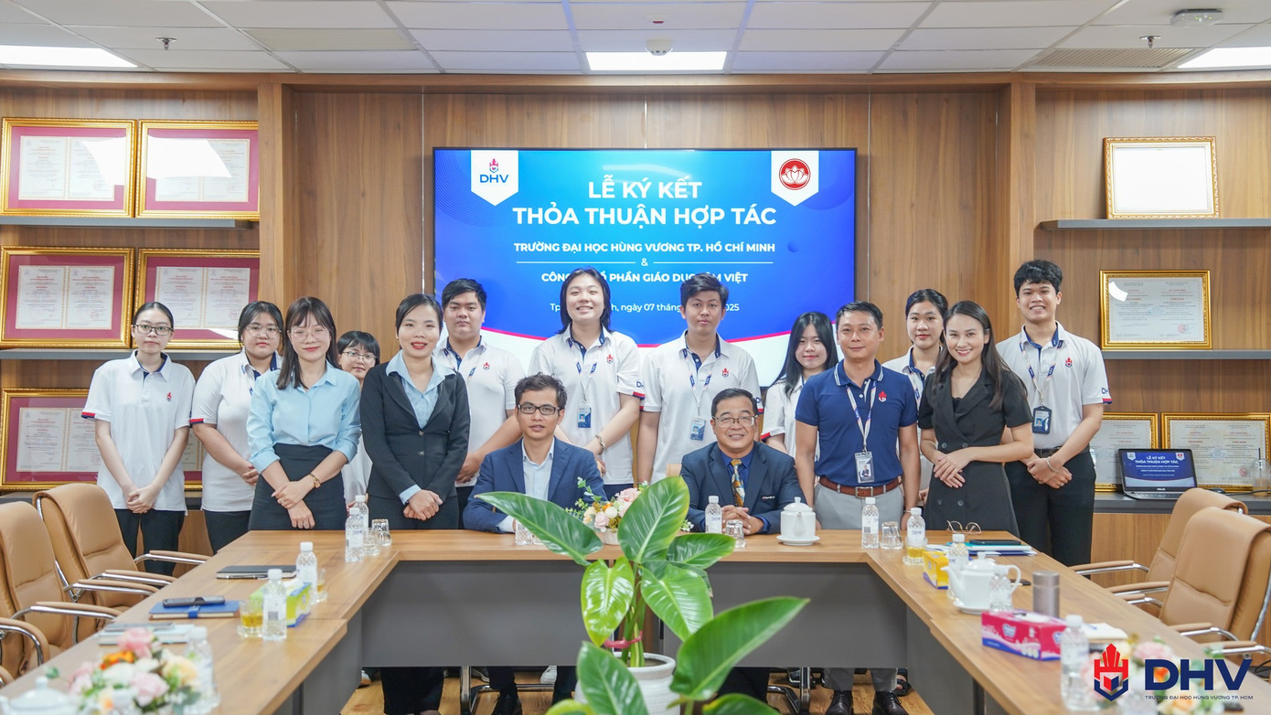 Trường Đại học Hùng Vương Thành Phố Hồ Chí Minh (DHV) là nơi kết nối sinh viên với doanh nghiệp để phát triển tư duy khởi nghiệp. Trường Đại học Hùng Vương Thành Phố Hồ Chí Minh (DHV) là nơi kết nối sinh viên với doanh nghiệp để phát triển tư duy khởi nghiệp.