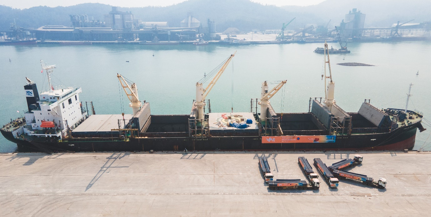 Thép xanh VAS xuất khẩu sang Anh Quốc Thép xanh VAS xuất khẩu sang Anh Quốc