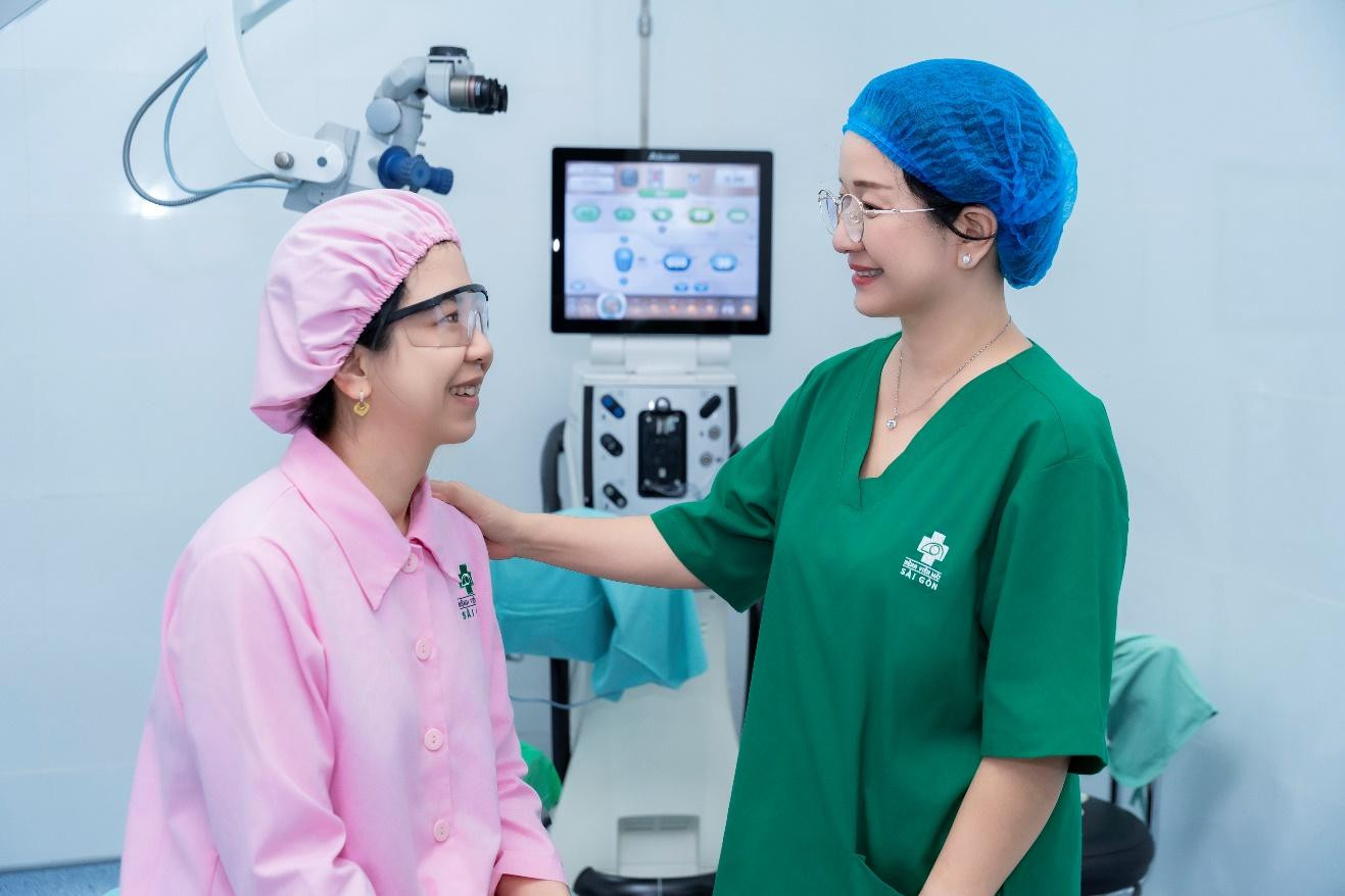 Bệnh nhân không cảm thấy đau đớn trong suốt quá trình điều trị