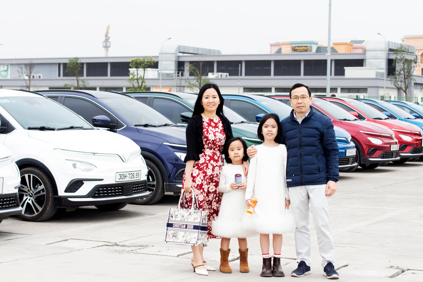 Anh Minh cho biết, đây không phải lần đầu tiên gia đình anh tham gia sự kiện xanh của Vingroup