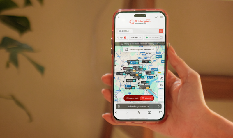 Ứng dụng Batdongsan: Mua bán &amp; Cho thuê