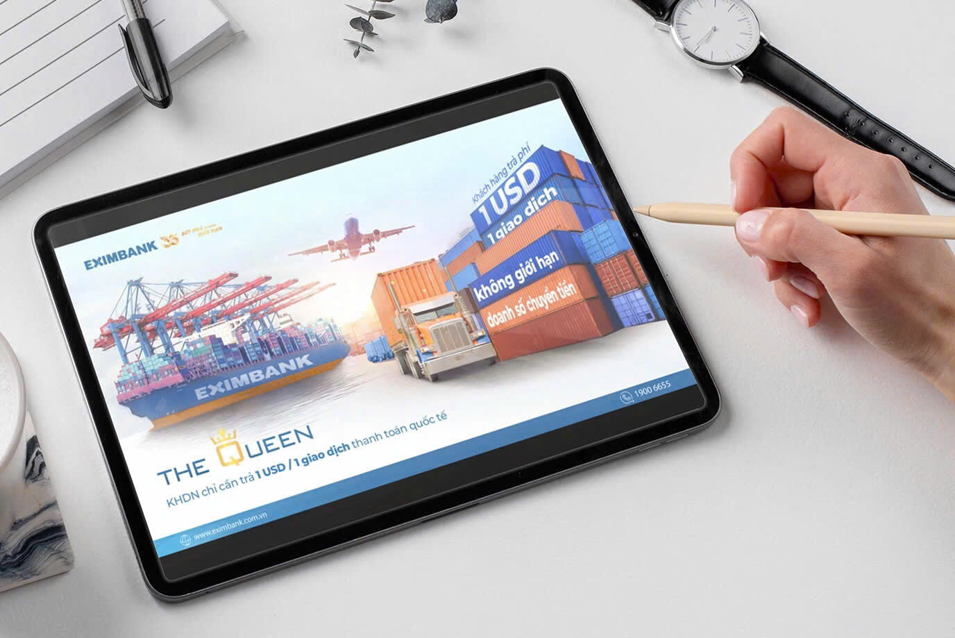 Eximbank vừa ra mắt chương trình Trade Return với nhiều ưu đãi hấp dẫn.