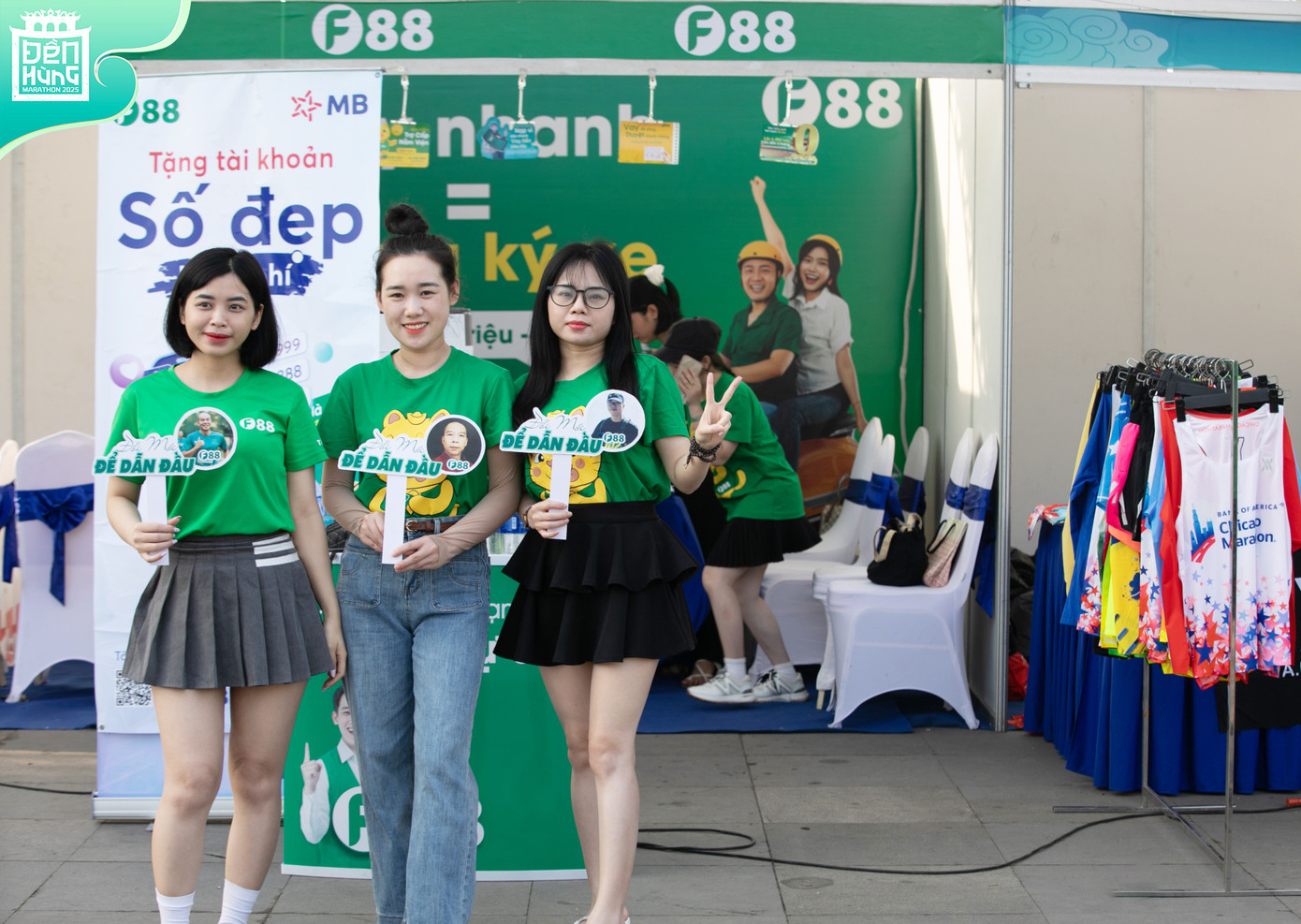 Gian hàng F88 tặng voucher mở tài khoản ngân hàng MB