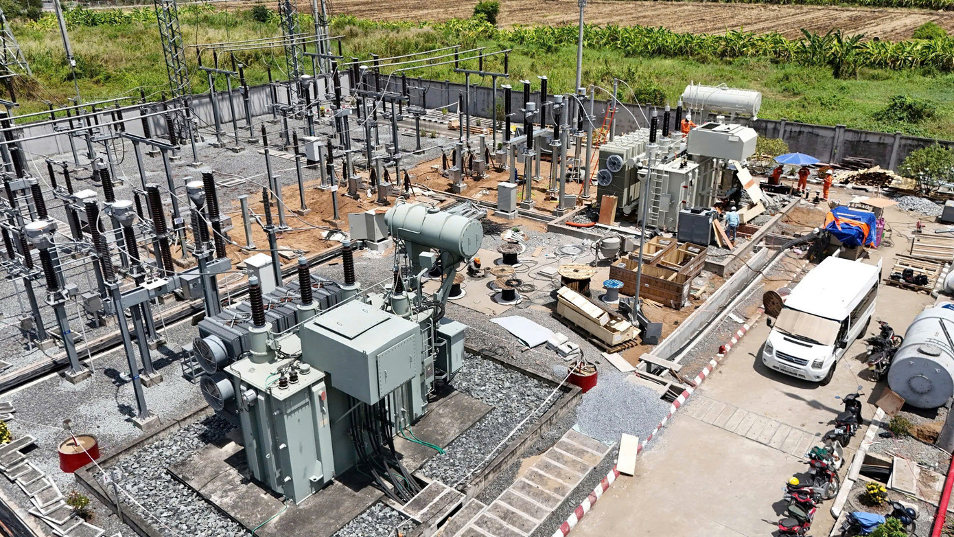 Dự án “Trạm biến áp 110kV Thủ Thừa – Long An (Lắp MBA T2 63MVA)”. Dự án “Trạm biến áp 110kV Thủ Thừa – Long An (Lắp MBA T2 63MVA)”.