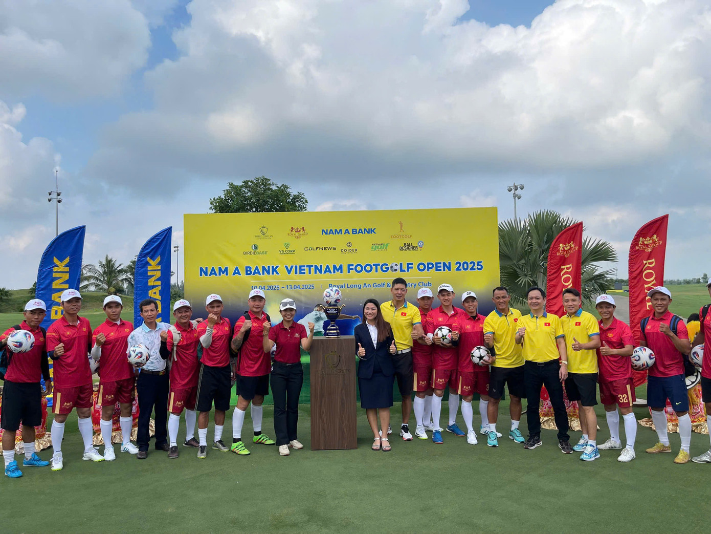 Đội tuyển footgolf Việt Nam tại giải đấu năm nay