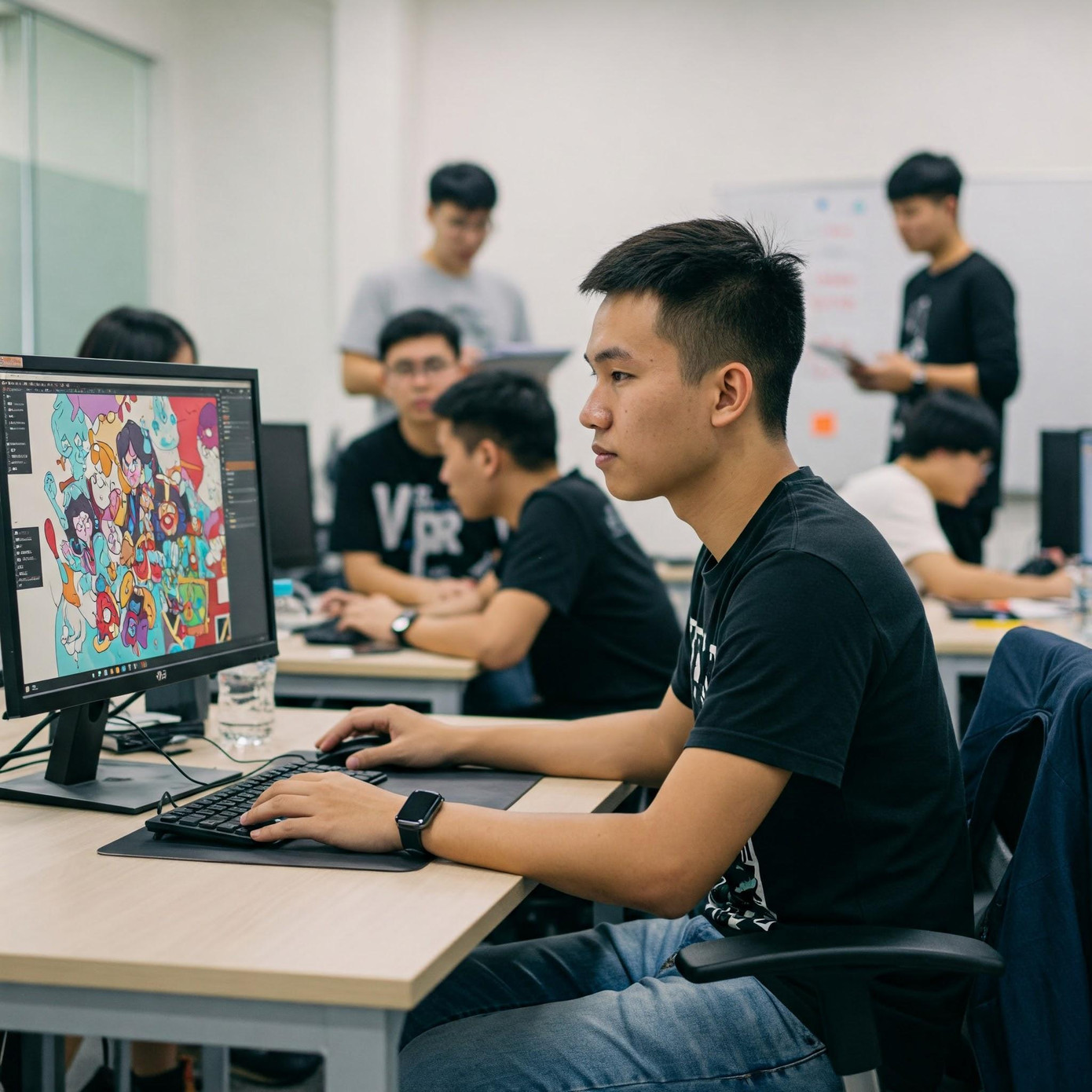 Nhu cầu nhân lực của ngành sáng tạo ngày càng nhiều, đặc biệt là nguồn nhân lực trẻ Nhu cầu nhân lực của ngành sáng tạo ngày càng nhiều, đặc biệt là nguồn nhân lực trẻ