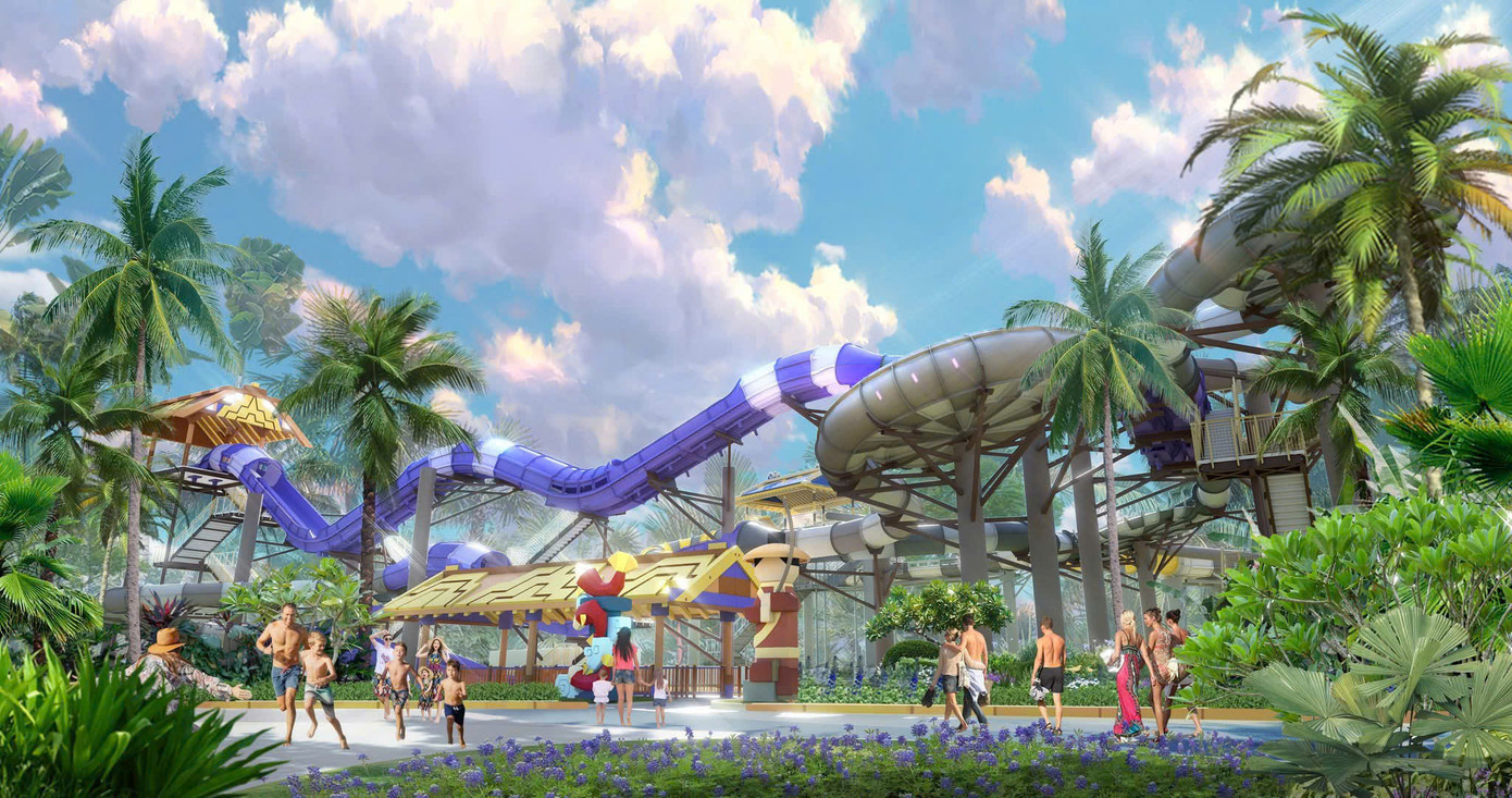 Công viên nước Hà Nam sở hữu làn trượt ống đua song song lần đầu tiên xuất hiện tại Đông Nam Á