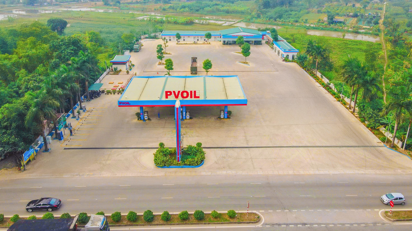 Cửa hàng xăng dầu PVOIL tại Thanh Hóa kết hợp trạm sạc xe điện và trạm dừng nghỉ cho xe tải đường dài Cửa hàng xăng dầu PVOIL tại Thanh Hóa kết hợp trạm sạc xe điện và trạm dừng nghỉ cho xe tải đường dài